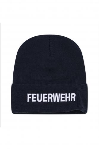 Mütze Strick Feuerwehr 