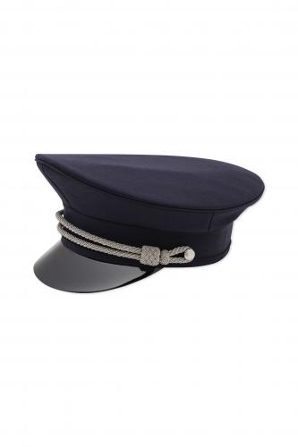 Mütze mit Silberkordel 