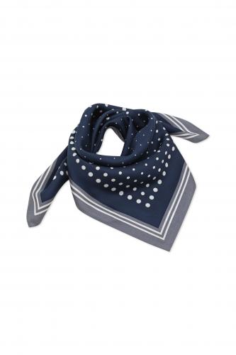 Halstuch Punkte, Seide 