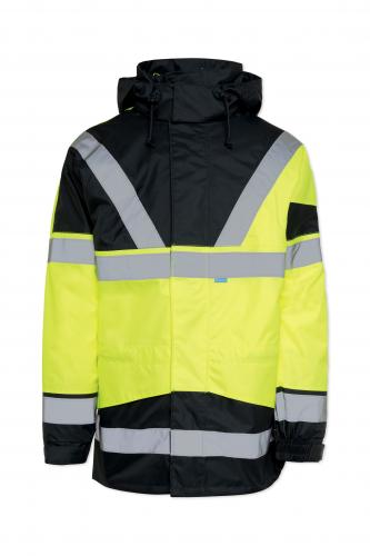 münz teamkleidung  Jacke Warnschutz 4 in 1