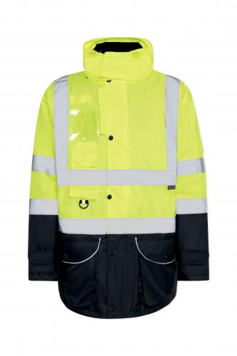 Jacke Warnschutz 7 in 1 zweifarbig 
