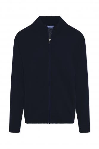 Strickjacke Stehkragen Unisex 