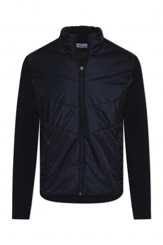 Jacke Strick/ Hybrid Herren body fit 
