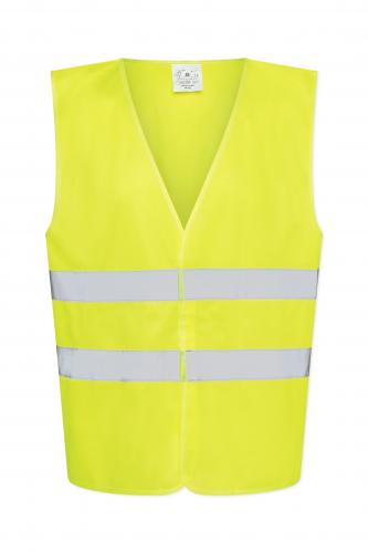 Weste Warnschutz Klettverschluss 