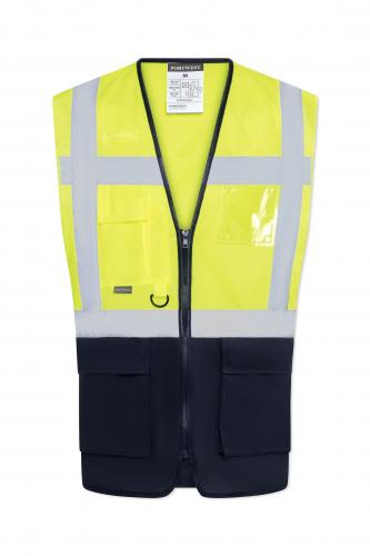 Weste Warnschutz zweifarbig Unisex 